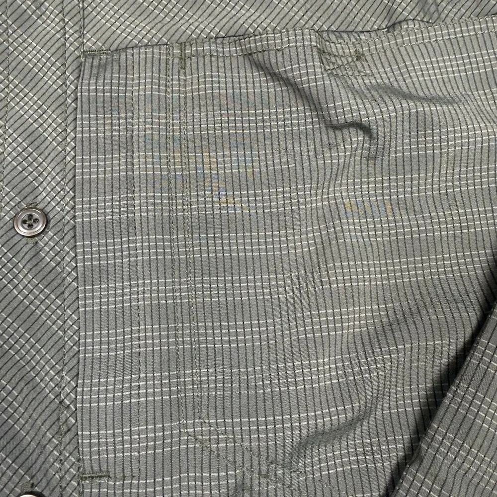 Blackhawk Snap Up Tactical Shirt Men's Large Grey Black Striped GUC - Picture 4 of 8